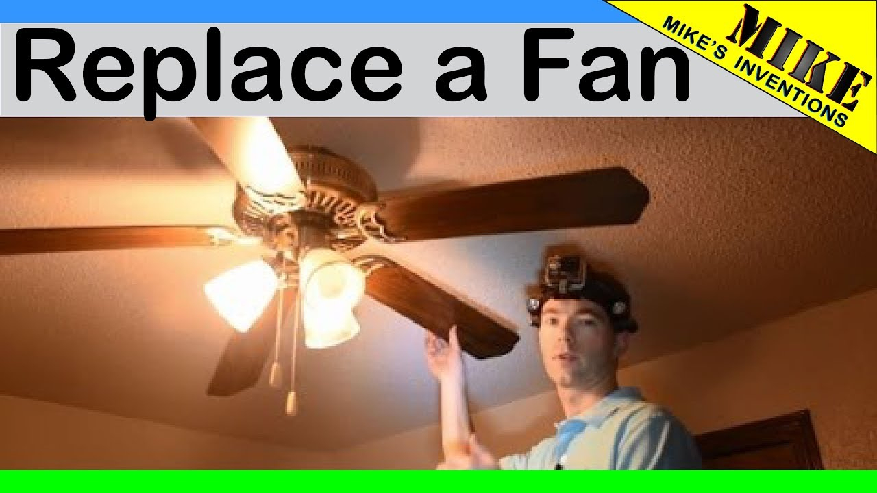 Replacing A Ceiling Fan regarding measurements 1280 X 720