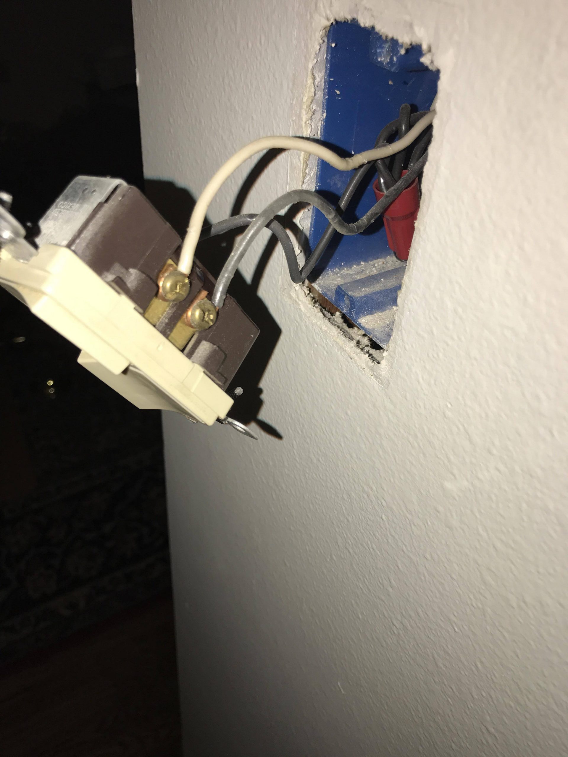 Replacing A Fan With Two Switches But Only Two Wires Home regarding sizing 3024 X 4032