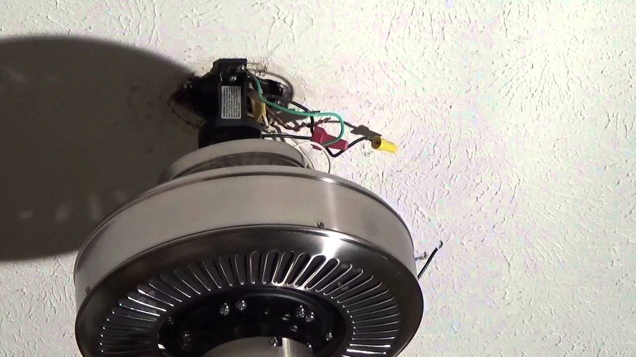 Replacing A Noisey Humming Ceiling Fan For A Un Balanced One in size 1280 X 720