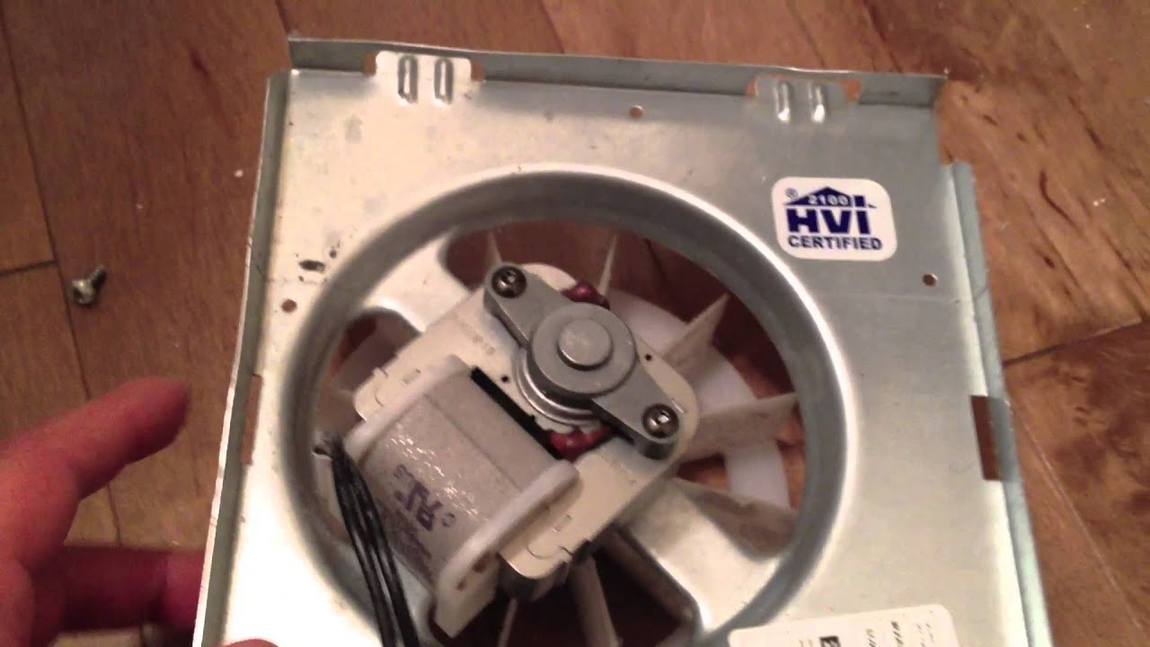 Replacing Or Fixing A Broan Ec50ec70 Bathroom Exhaust Fan intended for proportions 1280 X 720