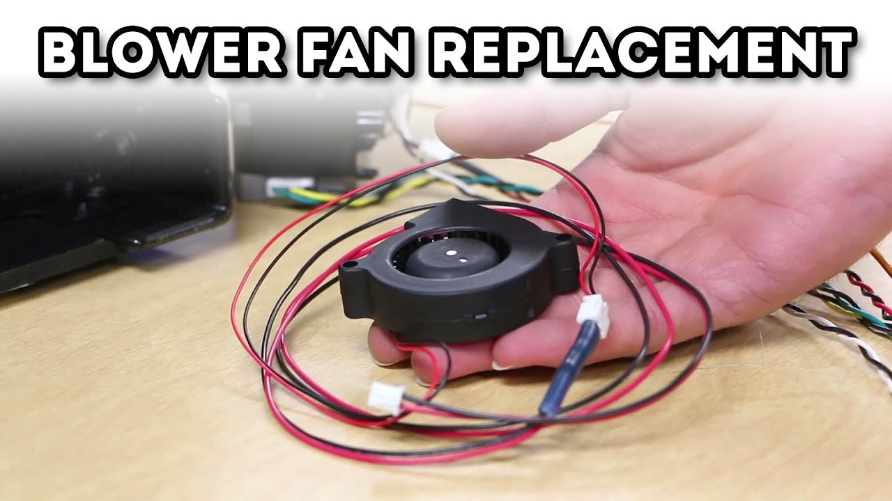 Replicator 2 Blower Fan Replacement With Quick Connect with regard to proportions 1280 X 720