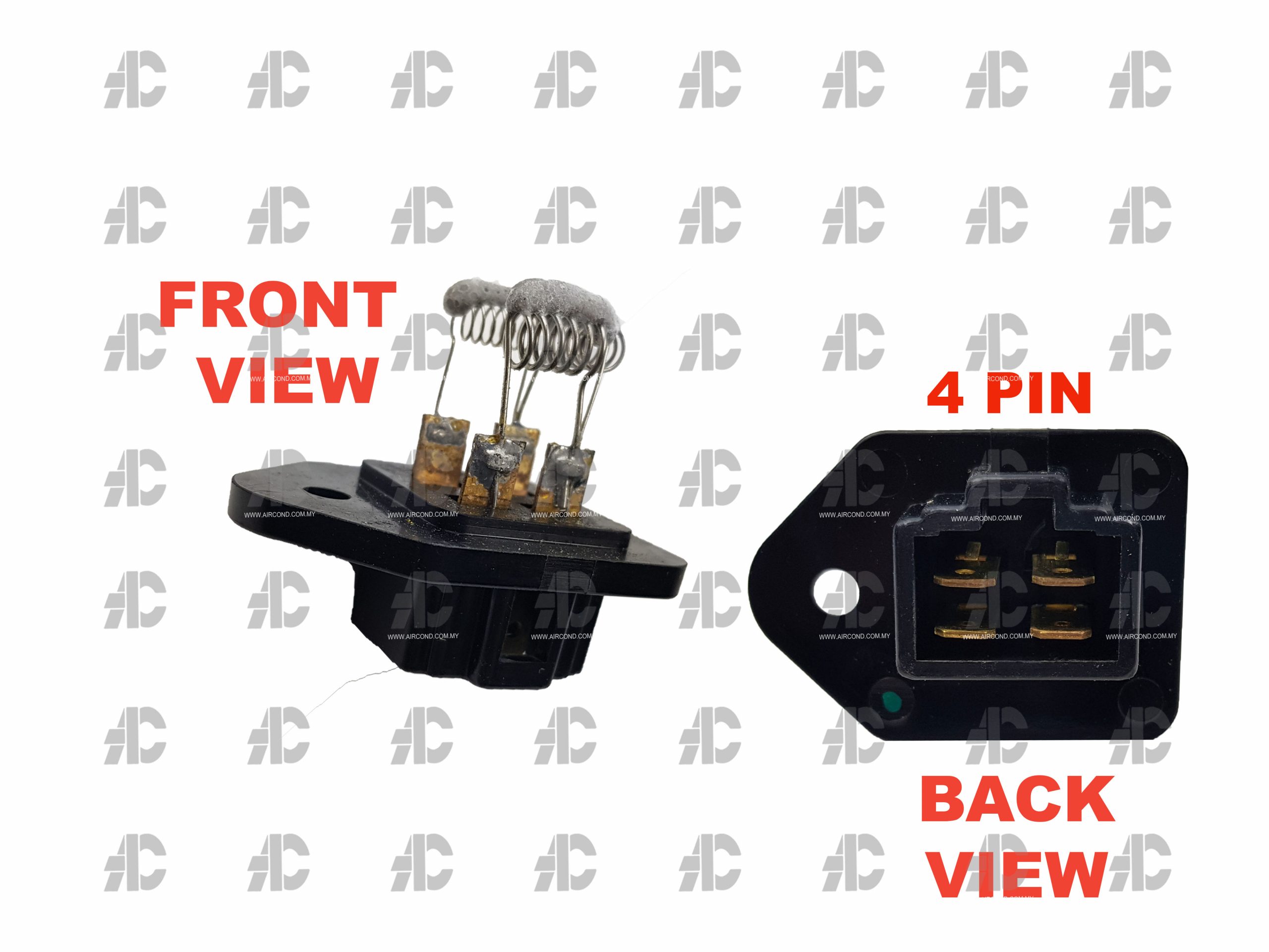 Resistor Perodua Kancil Old Model 4pin with dimensions 4000 X 3000