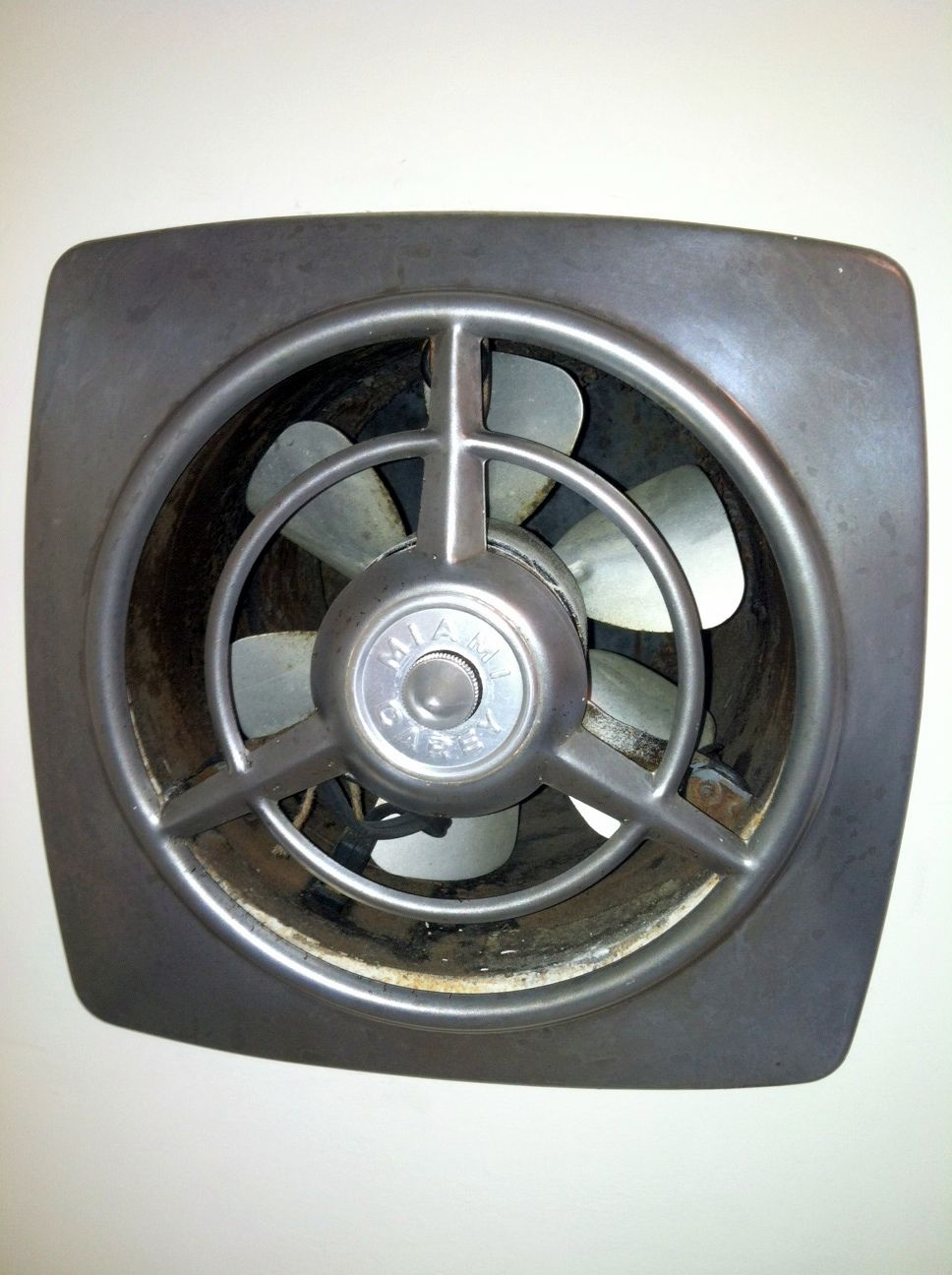 Restored Vintage Miami Carey Kitchen Vent Fan Unearthered in size 968 X 1296