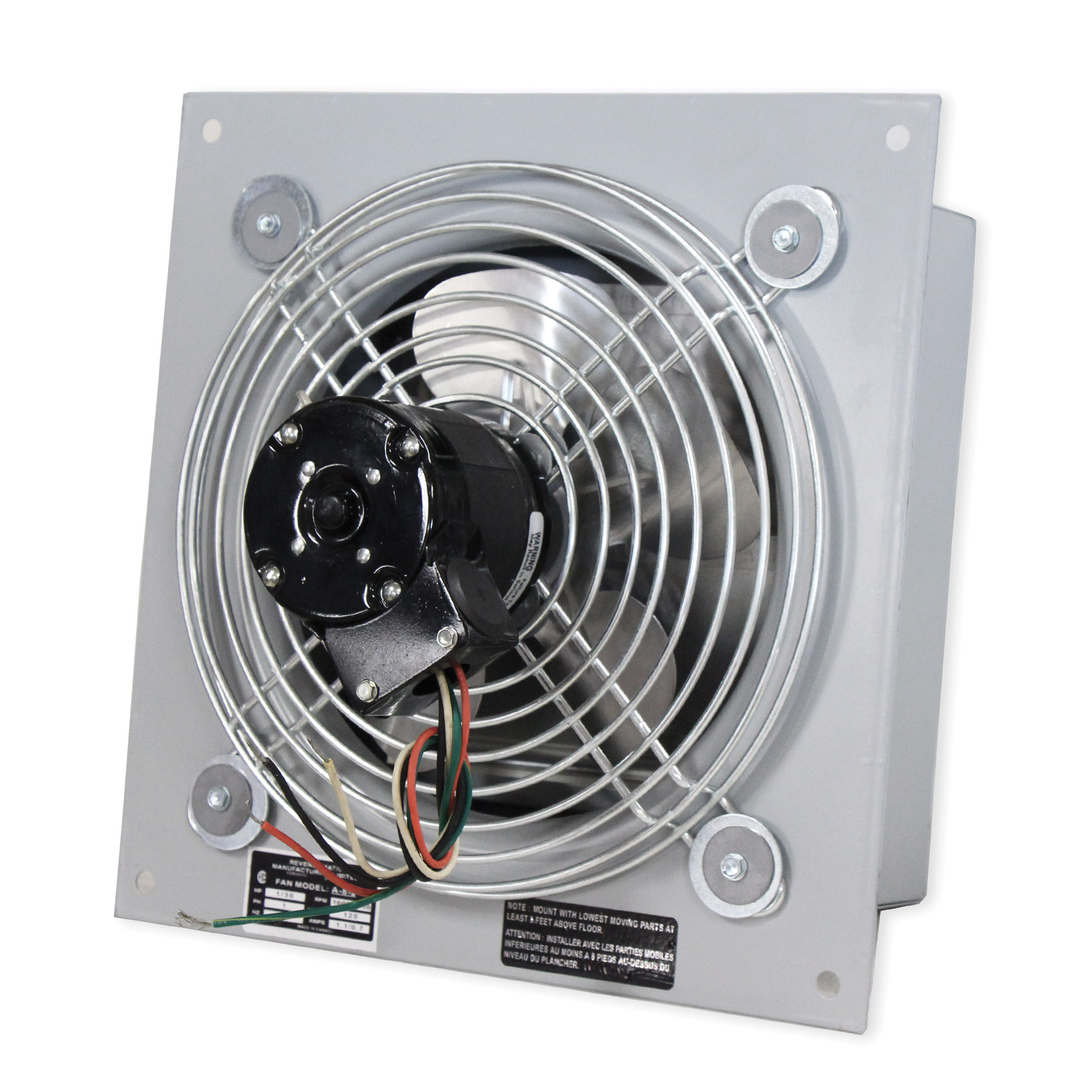 Reversomatic A Series 8 Direct Drive Wall Exhaust Fan A8 2 intended for dimensions 2112 X 2112