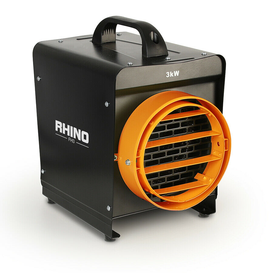 Rhino Fh3 Heavy Duty Portable Fan Heater 110v H02075 for proportions 900 X 900