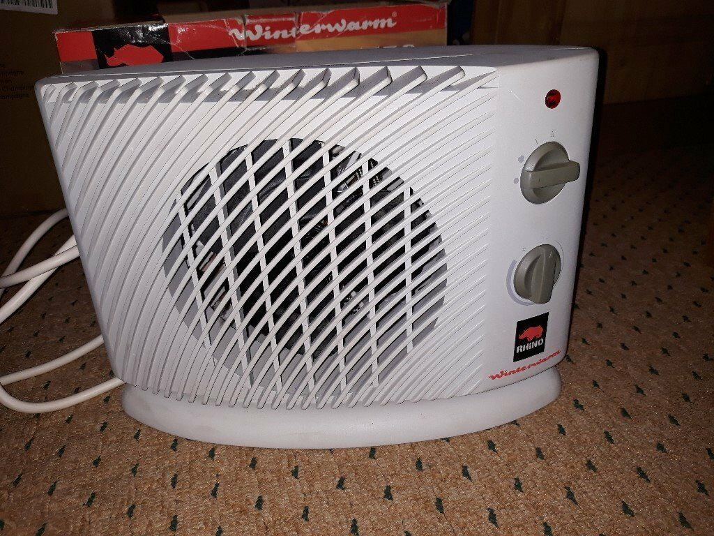 Rhino Winterwarm Electric Fan Heater White In Norwich Norfolk Gumtree pertaining to dimensions 1024 X 768
