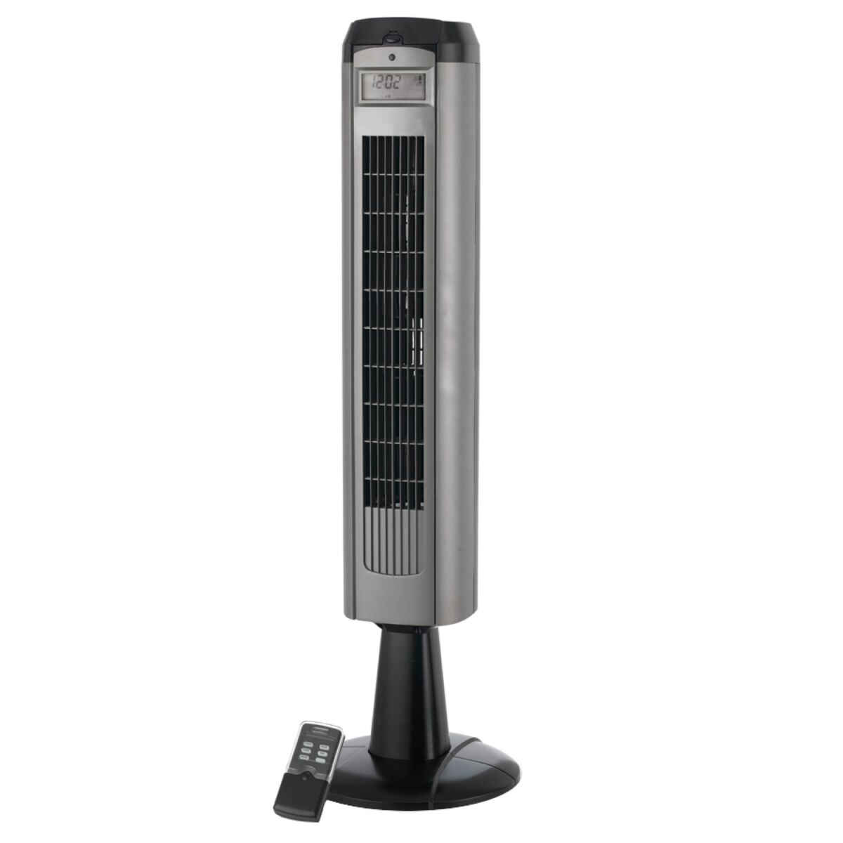 Robert Dyas 37 Graphite Tower Fan With Remote Control intended for proportions 1200 X 1200