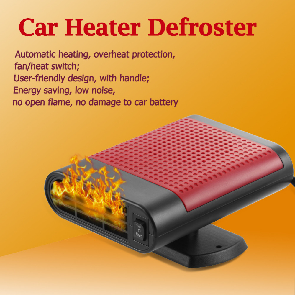 Samxu Portable Car Fan Heater Red 12v Car Fan Defroster within sizing 1000 X 1000