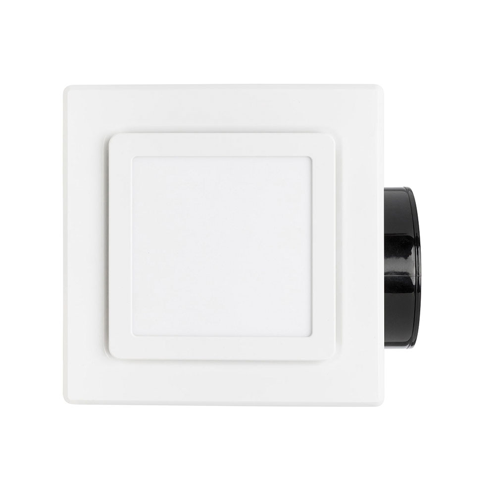 Sarico Square Large Exhaust Fan With 13w Led Light White Cool White regarding dimensions 1000 X 1000