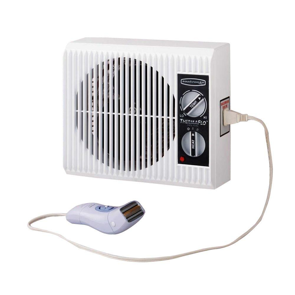 Seabreeze Off The Wall 1500 Watt Electric Portable Heater throughout size 1000 X 1000