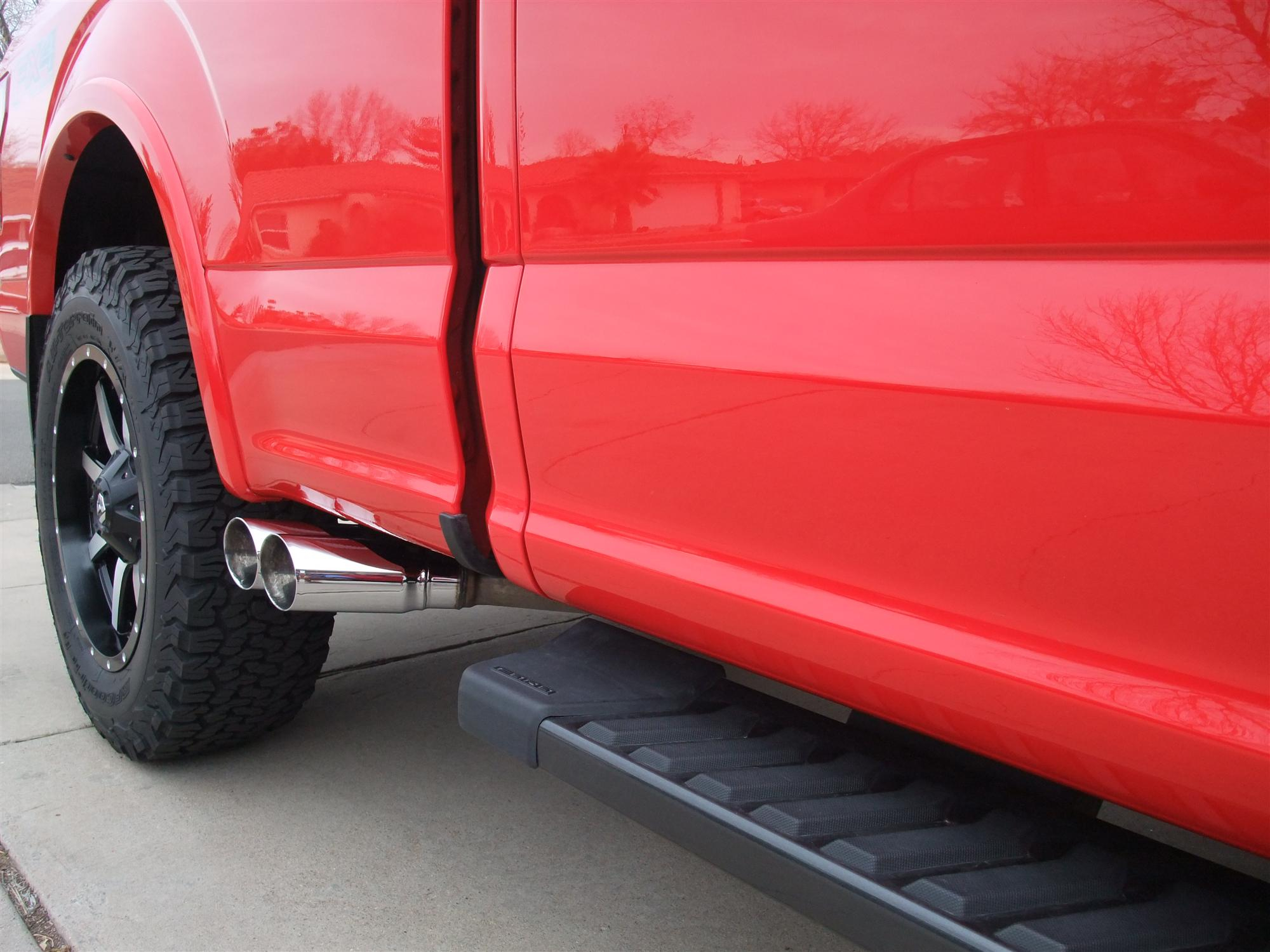 Side Exit Exhaust Ford F150 Forum Community Of Ford regarding dimensions 2000 X 1500