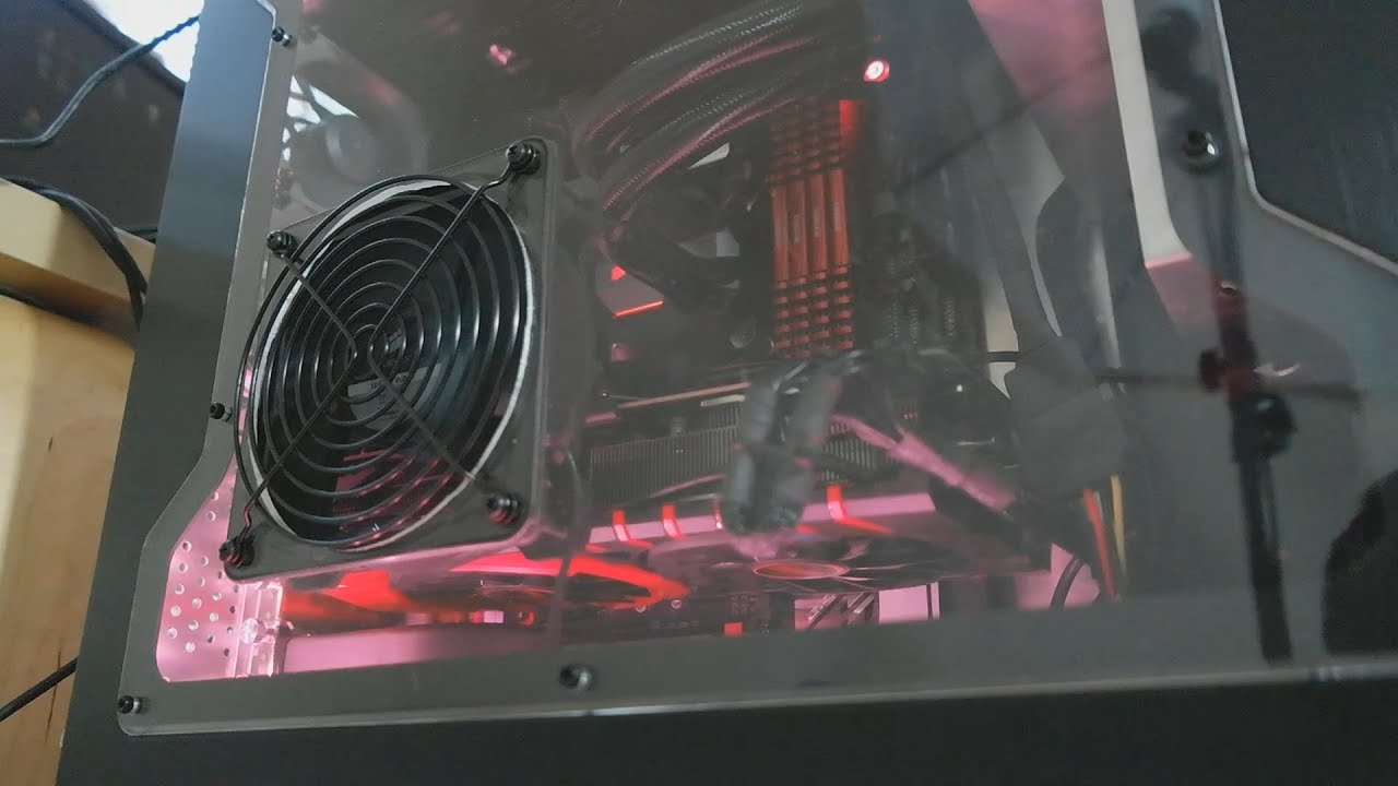 Side Panel Fan Case Mod To My Lian Li Pc 65b inside sizing 1280 X 720