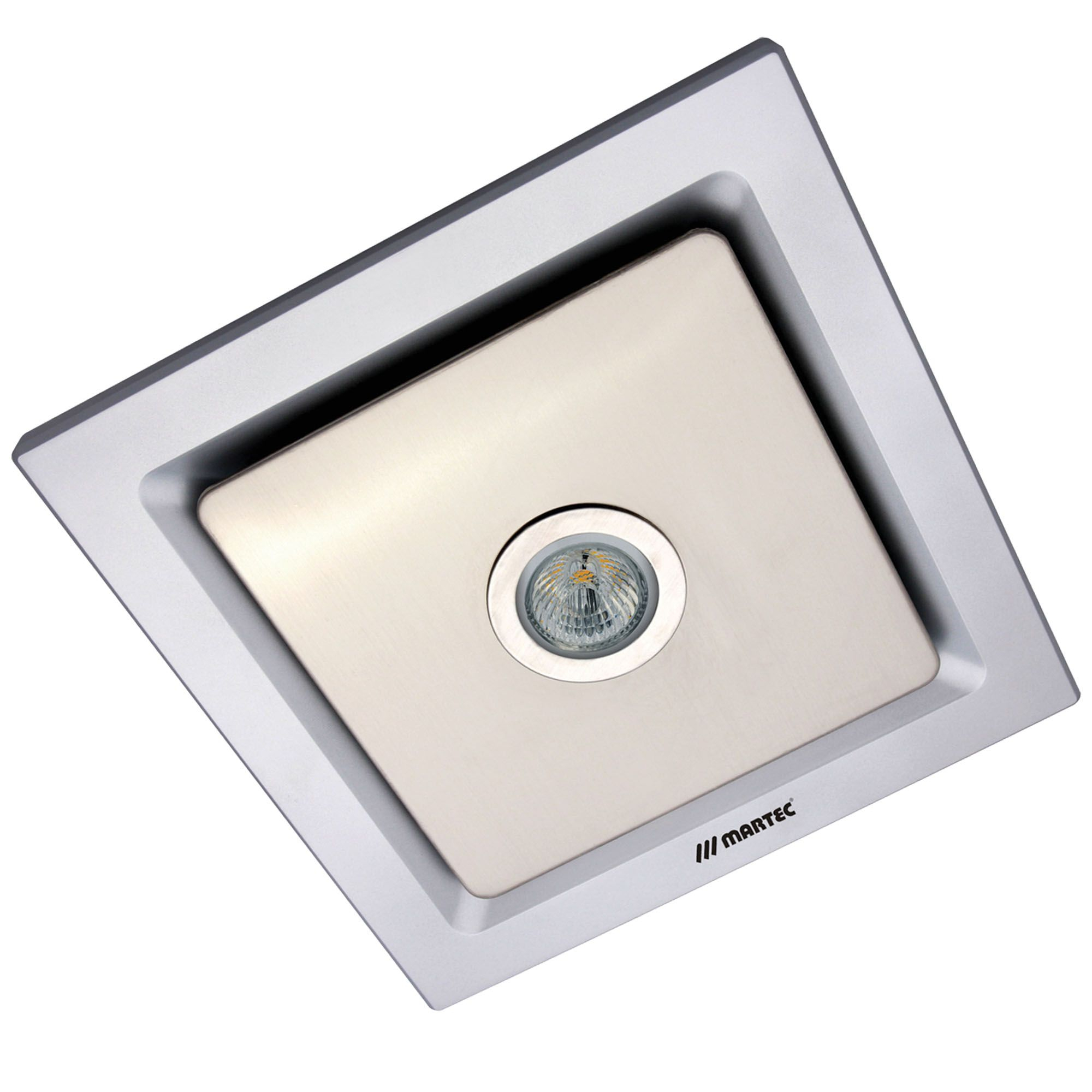 Silver Stainless Steel Martec Tetra Bathroom Exhaust Fan intended for proportions 2000 X 2000