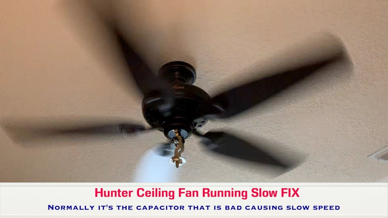 Slow Ceiling Fan Speed Easy Diy Fix in measurements 1280 X 720