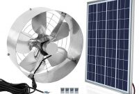 Solar Power 65w Ventilator Gable Roof Vent Fan W 25w Solar Panel For Home Attic in sizing 1500 X 1500