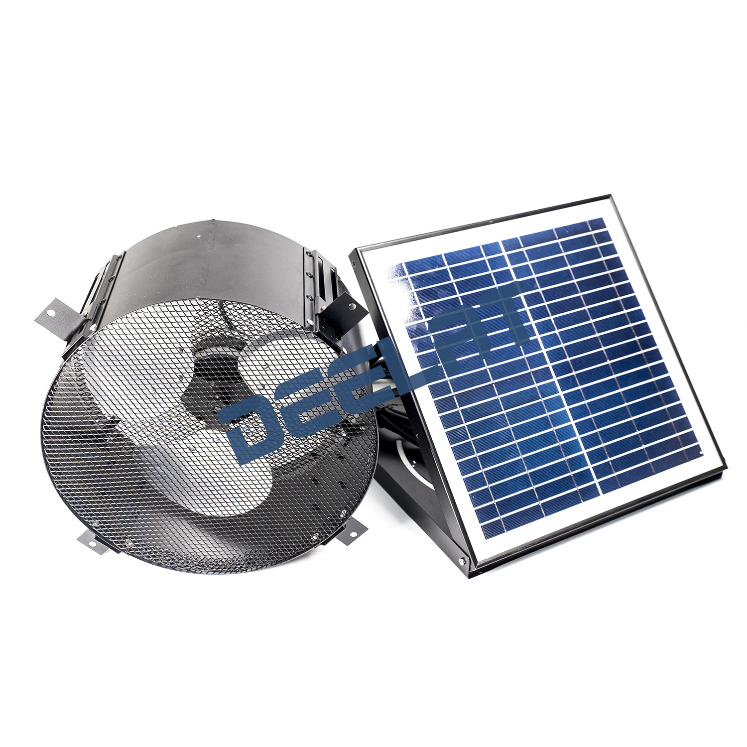 Solar Powered Exhaust Fan Deelat inside measurements 1500 X 1500