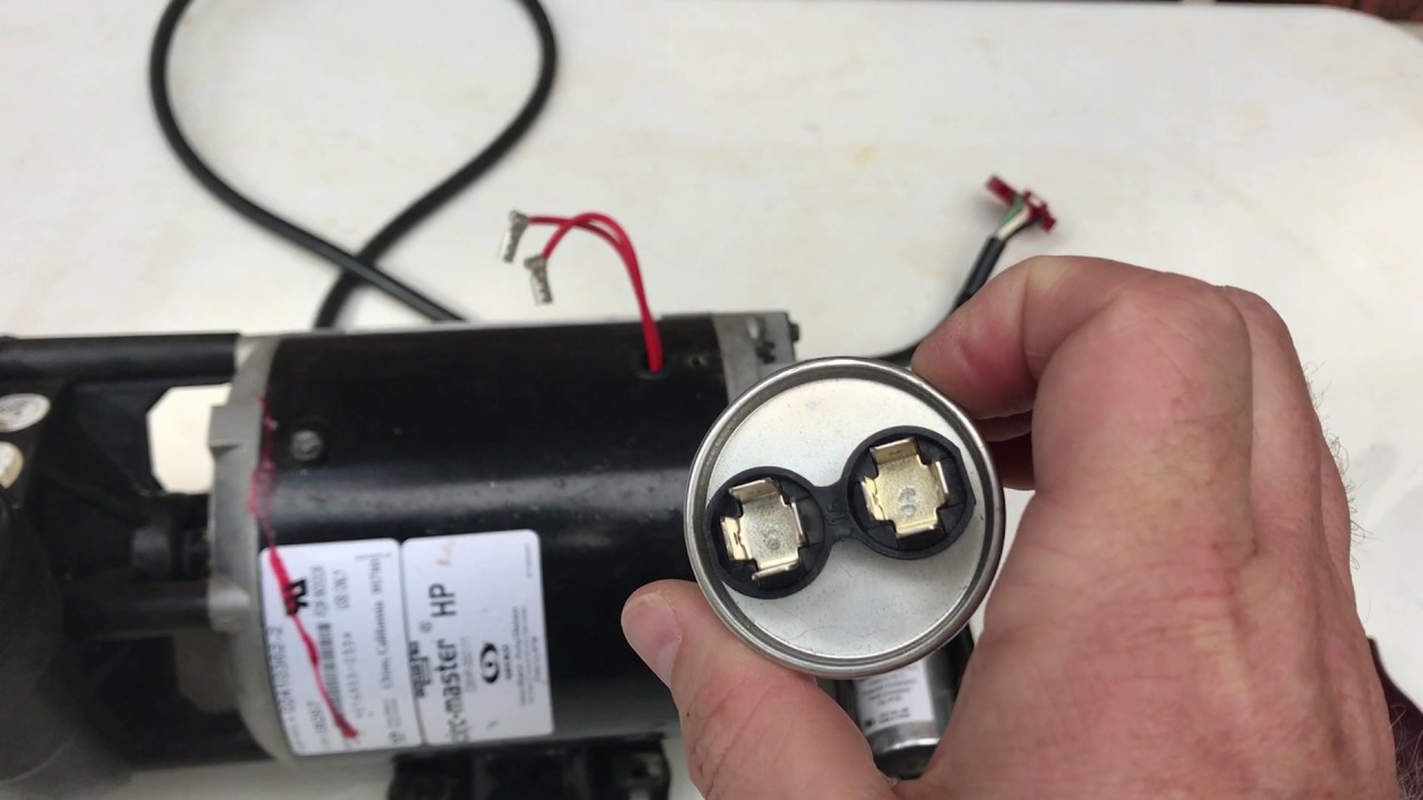 Spa Pump Humming Not Turning Capacitor Replacement within dimensions 1280 X 720