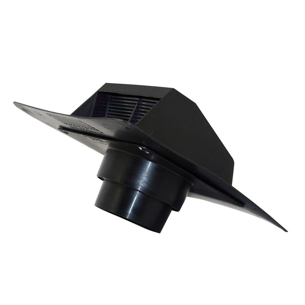 Speedi Products 4 In 5 In Heavy Duty Plastic Roof Exhaust Cap In Black For Bath Exhaust Systems regarding proportions 1000 X 1000