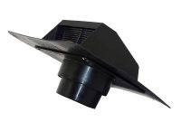 Speedi Products 4 In 5 In Heavy Duty Plastic Roof Exhaust Cap In Black For Bath Exhaust Systems throughout dimensions 1000 X 1000