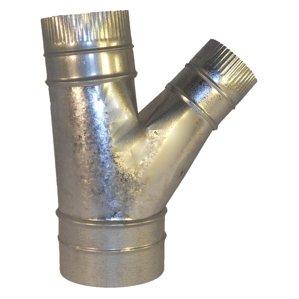 Speedi Products 4 In X 3 In X 3 In Wye Branch Hvac Duct Fitting regarding sizing 1000 X 1000