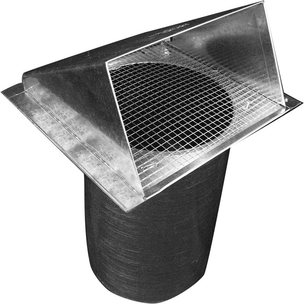 Speedi Products 8 In Dia Galvanized Wall Vent Hood With 14 In Screen regarding dimensions 1000 X 1000