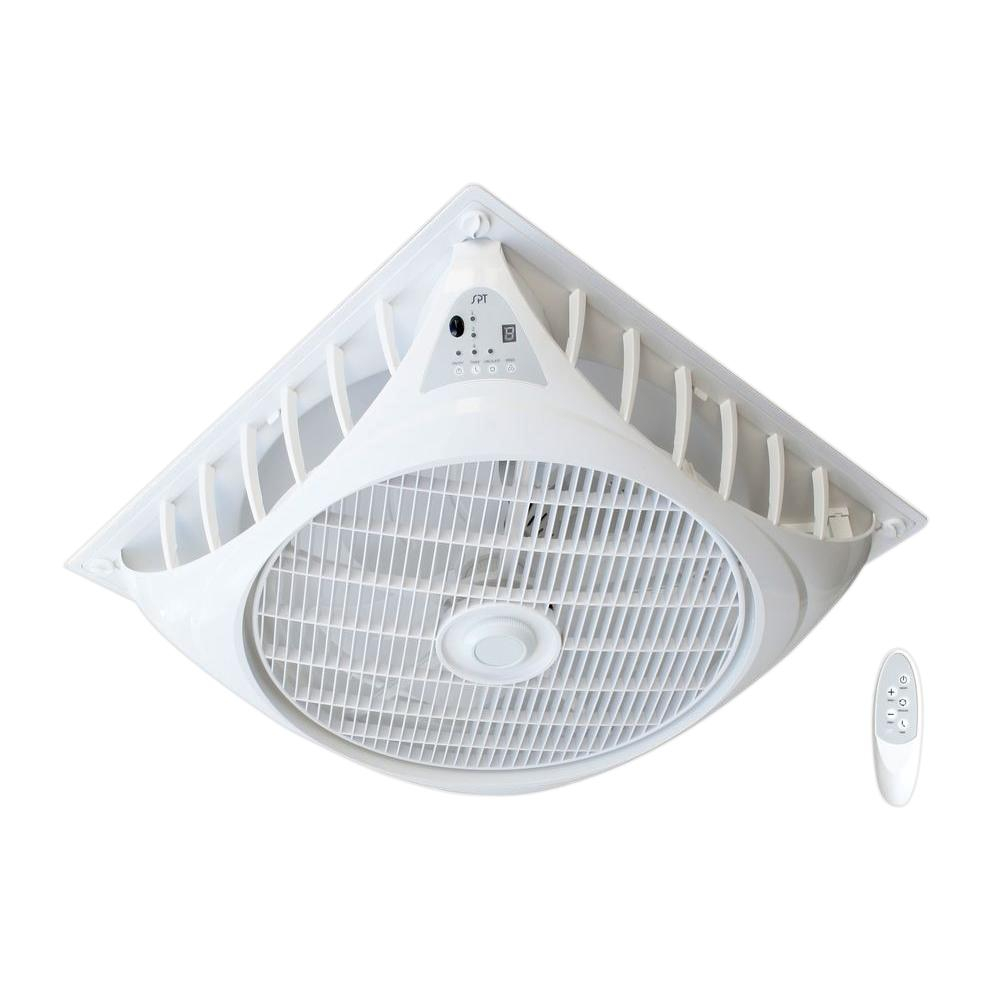 Spt 2374 In Indoor White Dc Motor Drop Ceiling Fan With regarding measurements 1000 X 1000