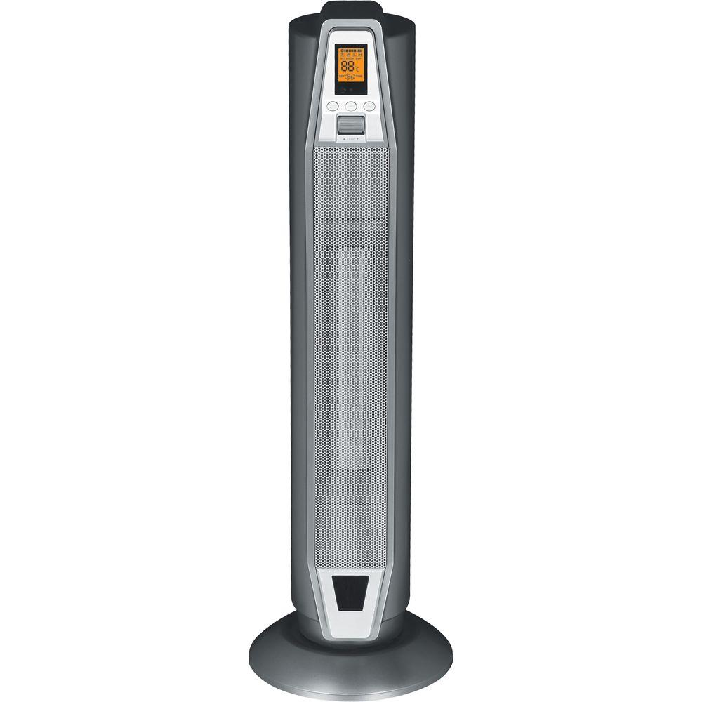 Spt 285 In 1500 Watt Oscillating Tower Ceramic Heater With Thermostat And Remote regarding measurements 1000 X 1000