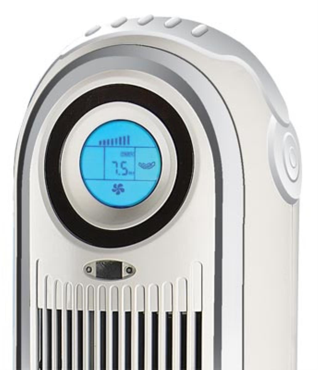 Spt Sf 1521 Remote Controlled Tower Fan With Lcd White regarding size 1032 X 1200