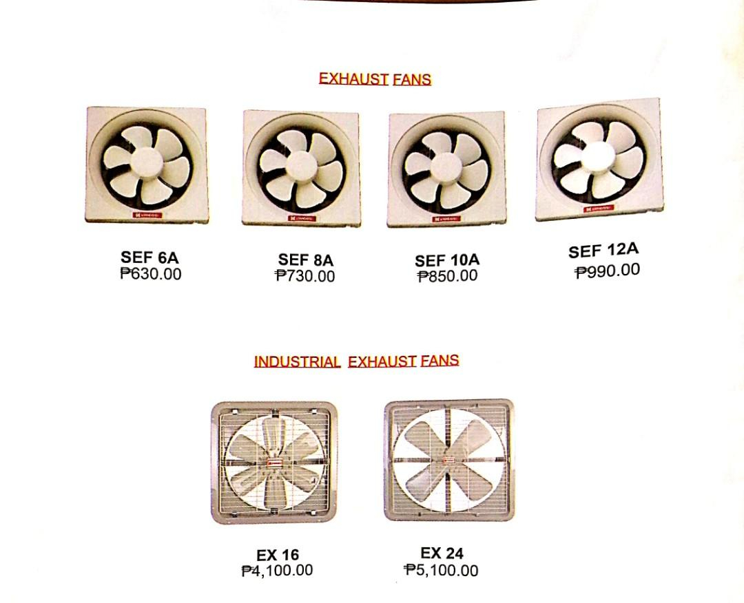 Standard Appliances Exhaust Fan On Carousell pertaining to dimensions 1080 X 876