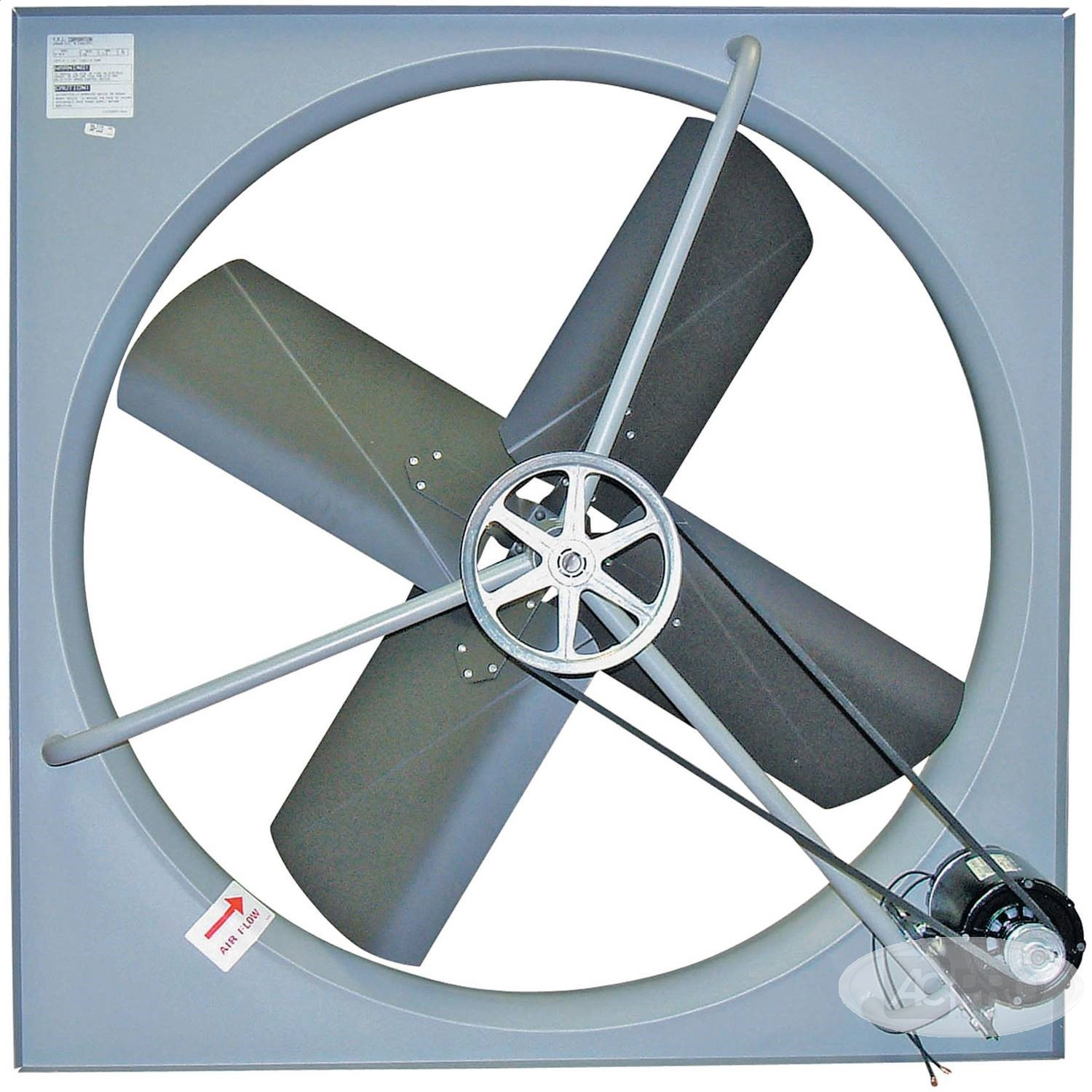 Standard Static Power Exhaust Fan For K Series 75 125 Ton regarding size 1500 X 1500