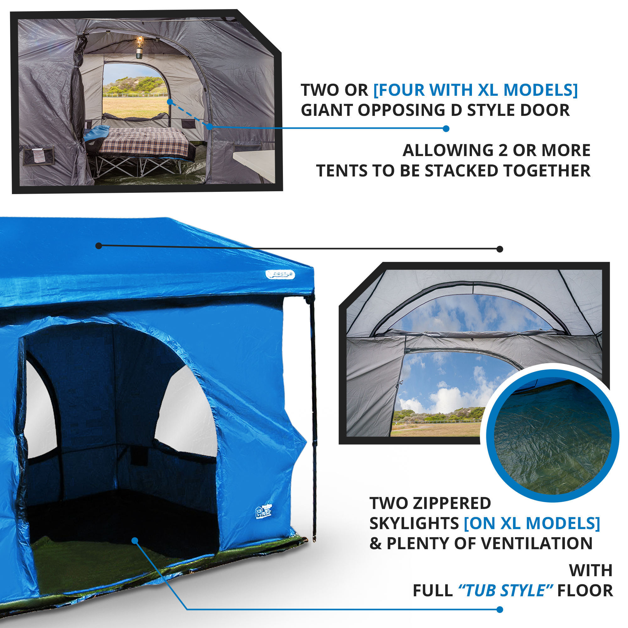 Standing Room 100 Hanging Tent Standing Room Tents regarding dimensions 2000 X 2000