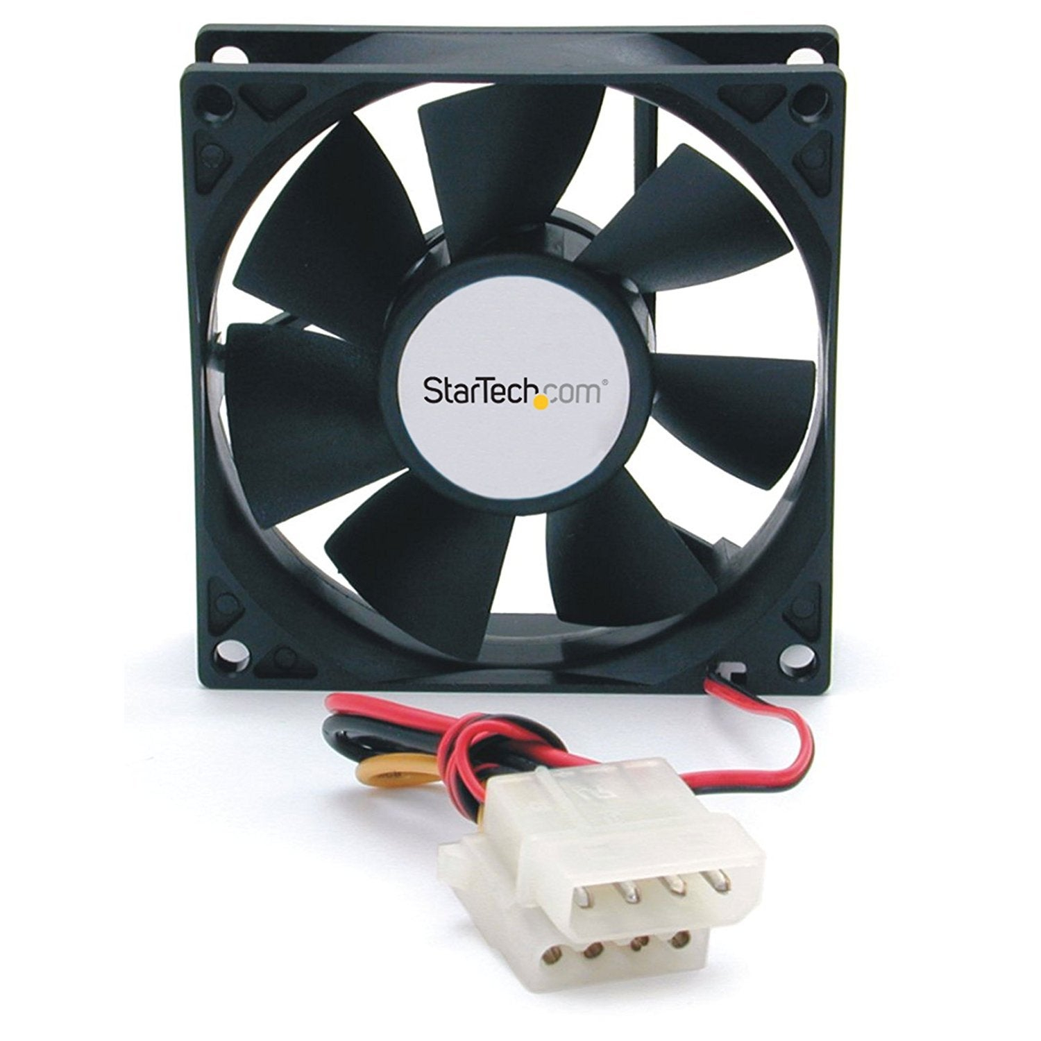 Startech Fanbox 80x25mm Dual Ball Bearing Computer Case Fan W Lp4 Connector pertaining to dimensions 1500 X 1500
