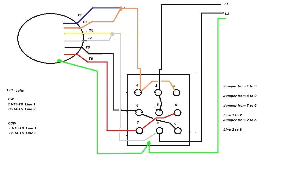 Starting Capacitor Wiring Diagram With Single Phase Motor throughout sizing 1200 X 800