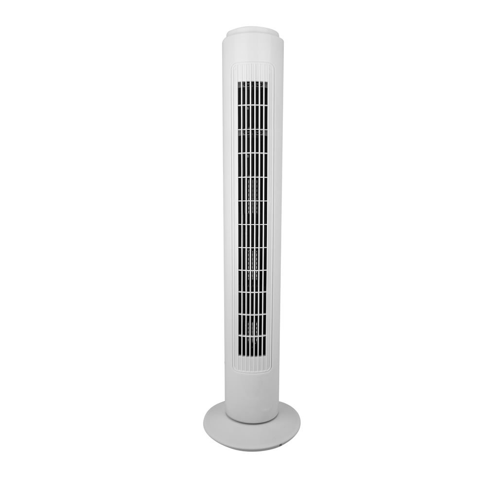Status 29 Inch Tower Fan 3 Speed Setting White for sizing 1000 X 1000