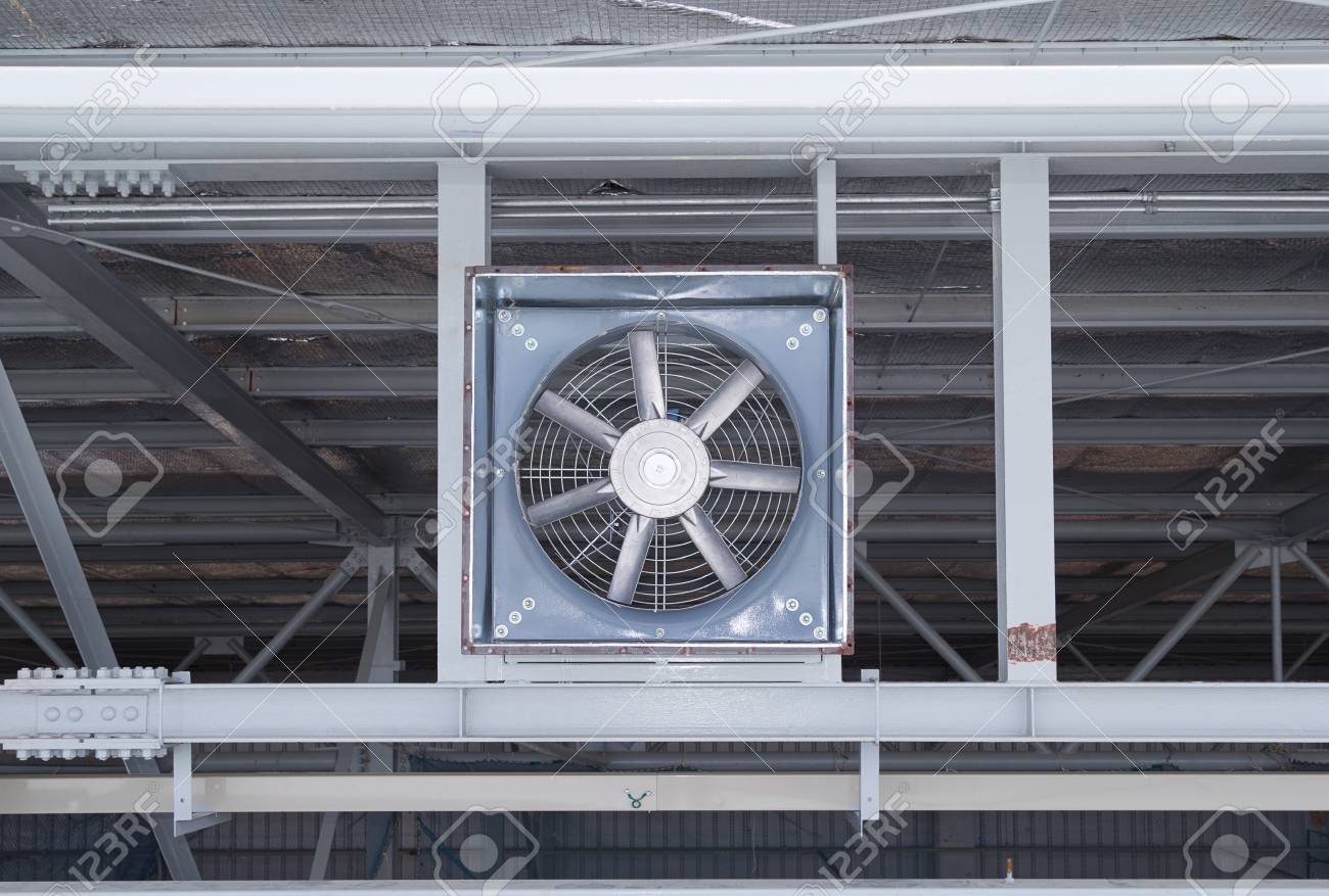 Steel Fan On Steel Structure For Ventilation System And Air Conditioner intended for proportions 1300 X 877