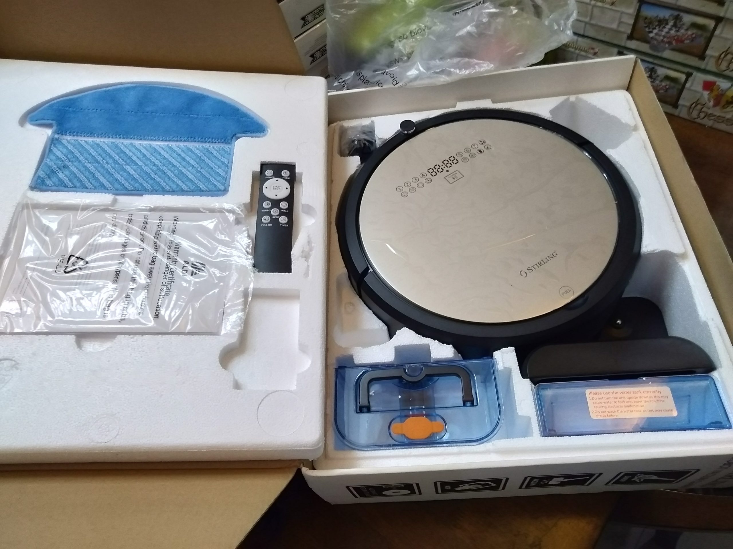 Stirling Robot Vacuum Cleaner pertaining to measurements 4160 X 3120