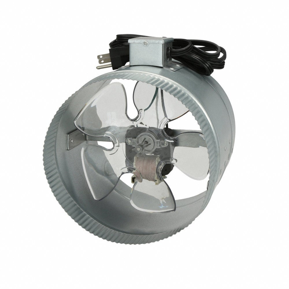 Suncourt Db208 8 Inch In Line Duct Fan With Power Chord pertaining to dimensions 1000 X 1000