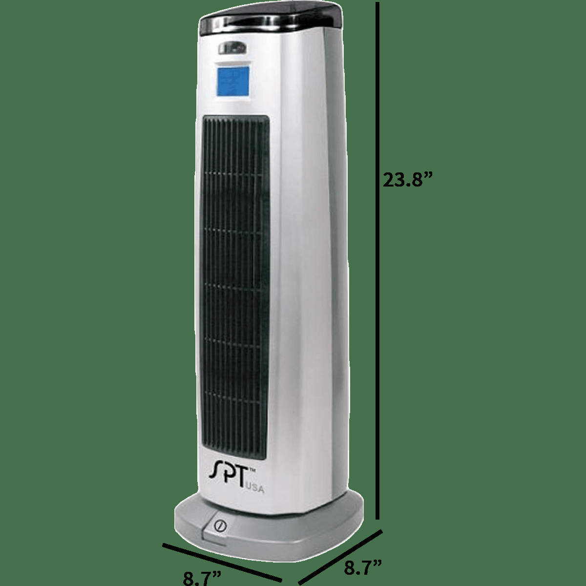 Sunpentown Sh 1508 Ceramic Tower Heater With Ionizer in measurements 1200 X 1200