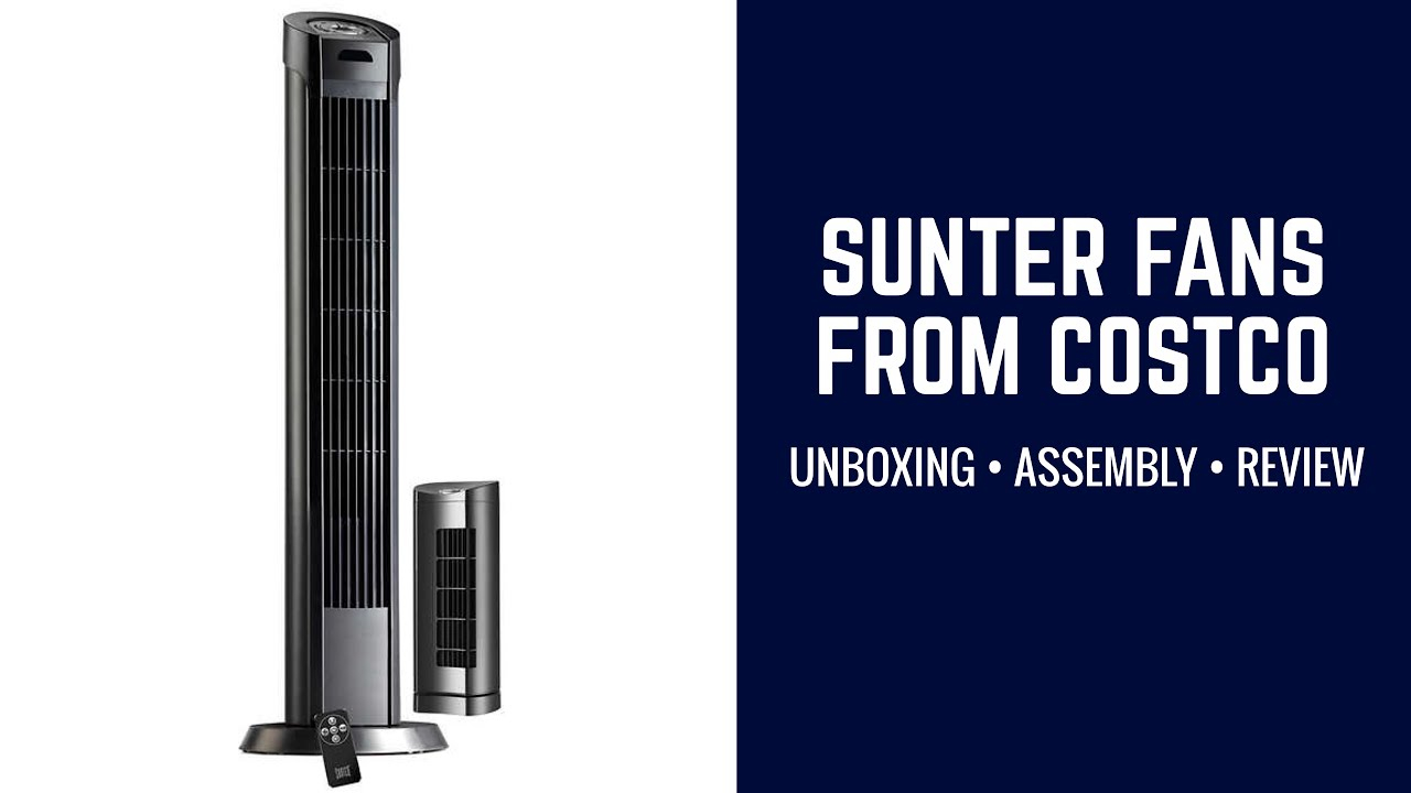 Sunter Fans From Costco Unboxing Assembly Review for size 1280 X 720