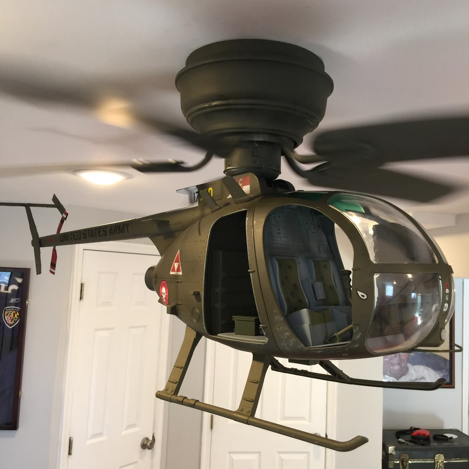 Super Cool Helicopter Ceiling Fan L Shaped And Ceiling regarding sizing 1600 X 1600