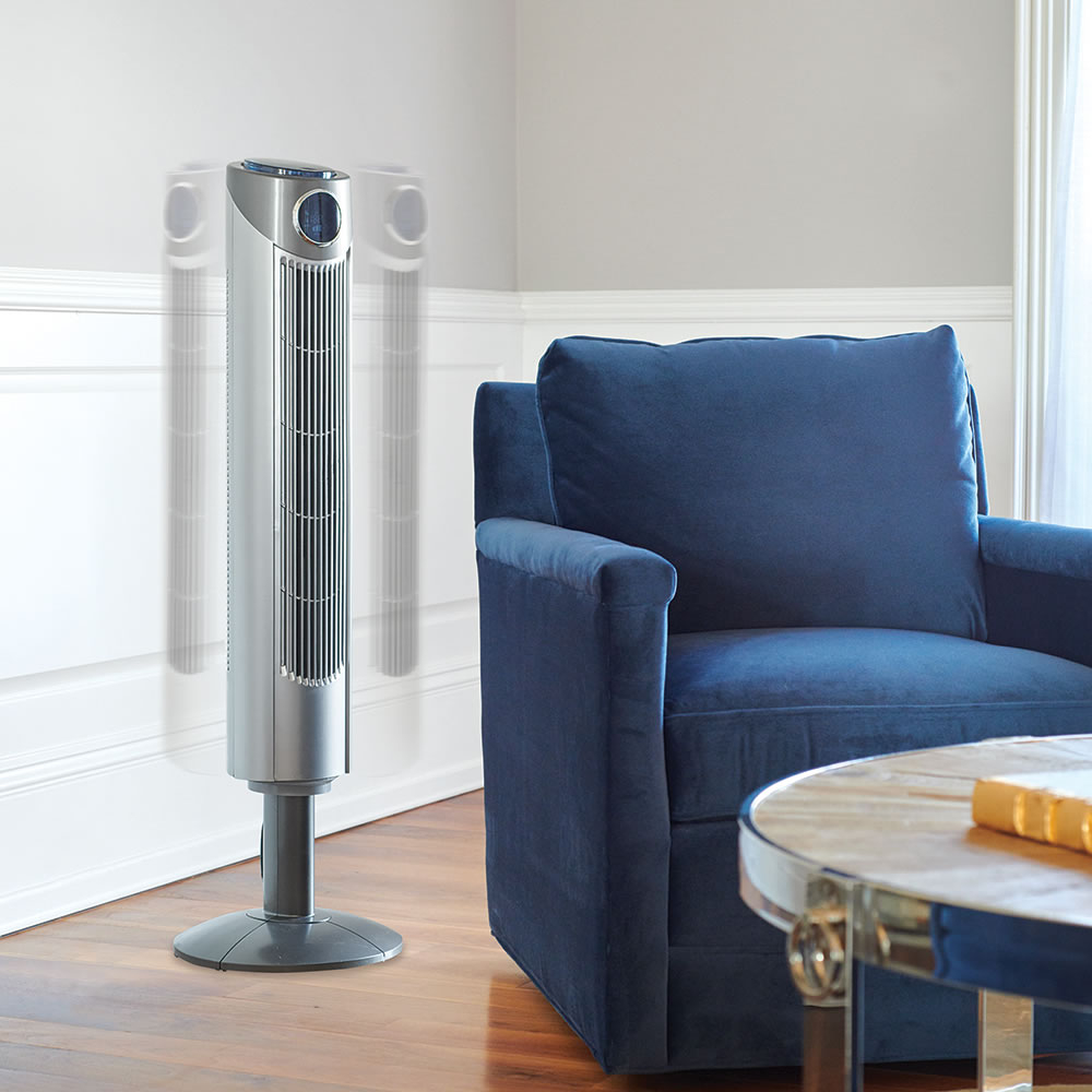 The Best Tower Fan Hammacher Schlemmer regarding size 1000 X 1000