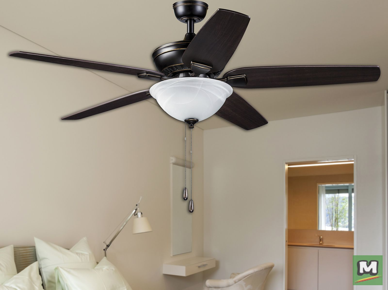 The Turn Of The Century Lincoln Park 52 Indoor Ceiling Fan with regard to proportions 1600 X 1196