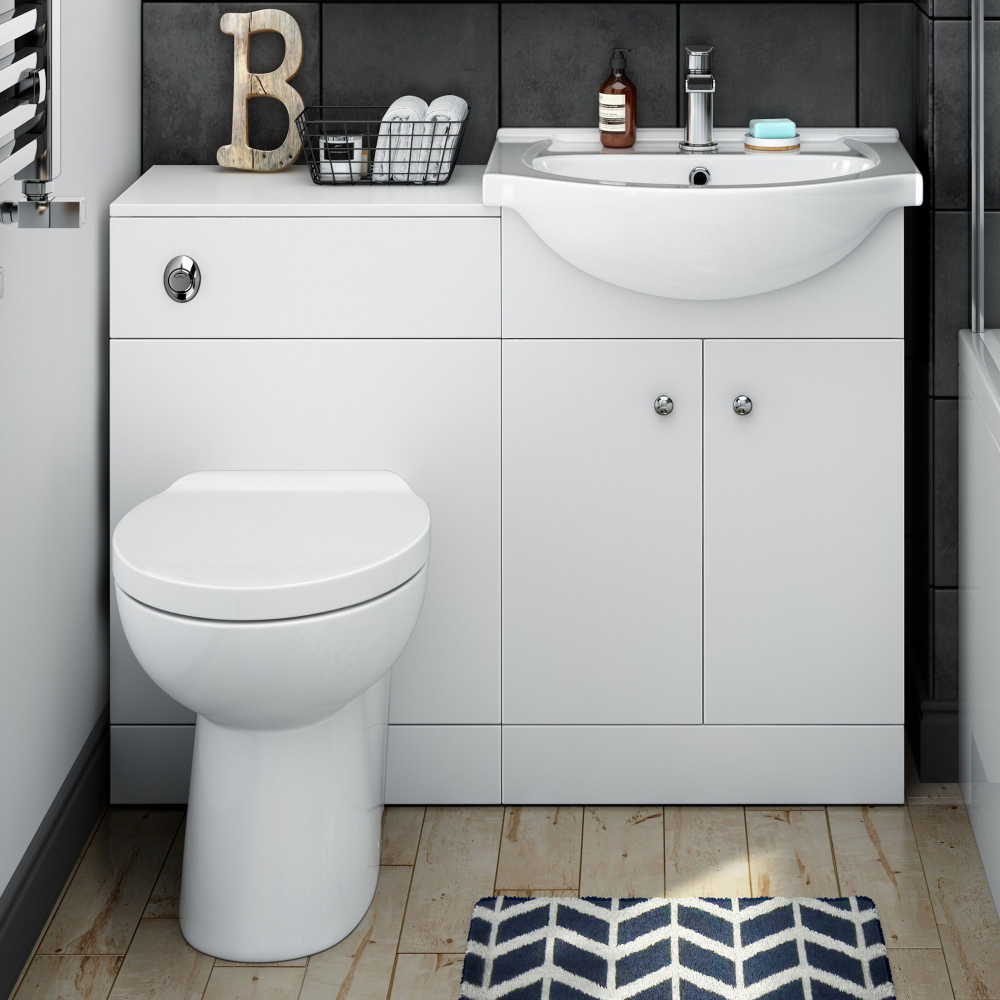 Toilet And Sink Vanity Units Bathroom Furniture Toilet U0026 throughout proportions 2000 X 2000