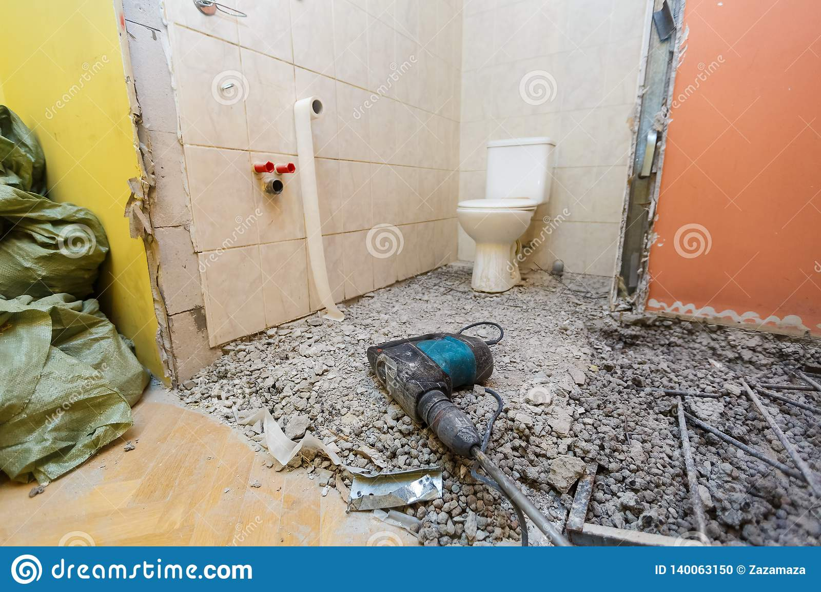 Toilet Room Or Restroom With Old Toilet Bowl And pertaining to size 1600 X 1155