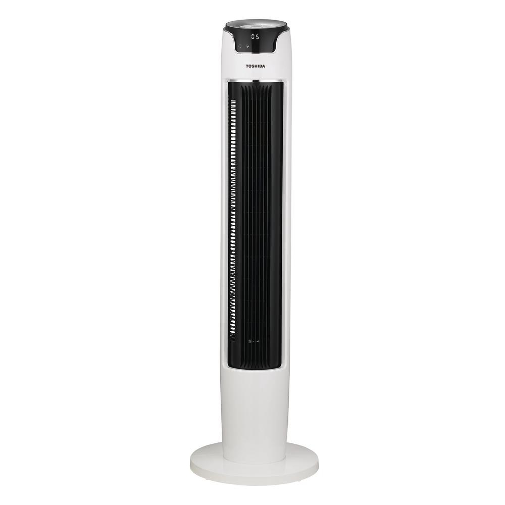 Toshiba 42 In Oscillating Tower Fan With Remote intended for size 1000 X 1000