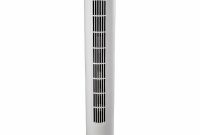 Tower Cooling Fan White 3 Speed Column Oscillating Electric 50w Low Noise 29 Uk with size 1000 X 1000