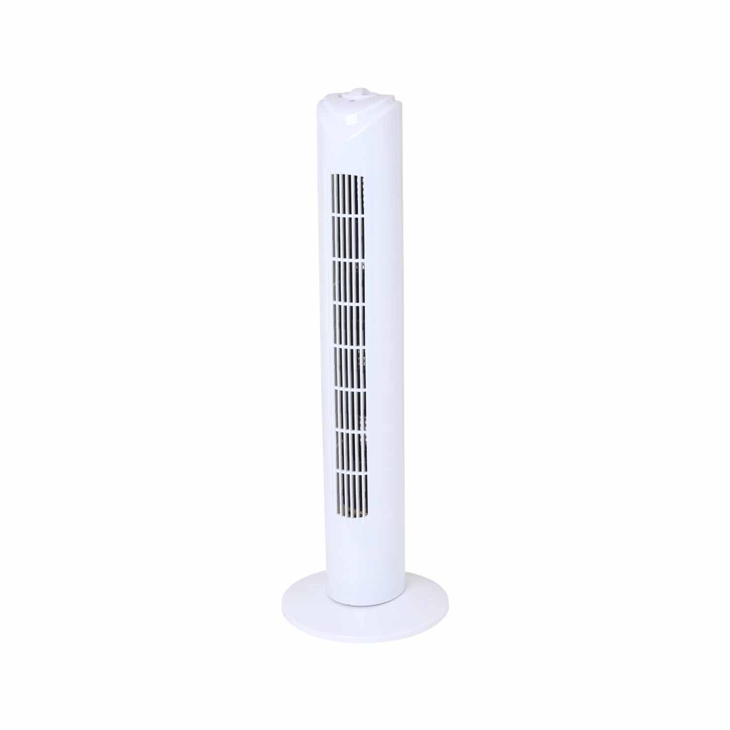 Tower Fan 74cm High White within sizing 1500 X 1500