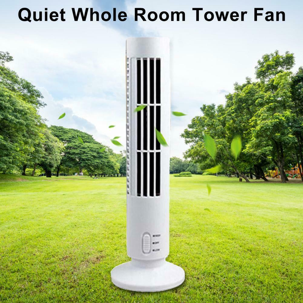 Tower Fan Oscillating Cooling With Two Speeds For Home Office Quiet Tower Fan for sizing 1001 X 1001