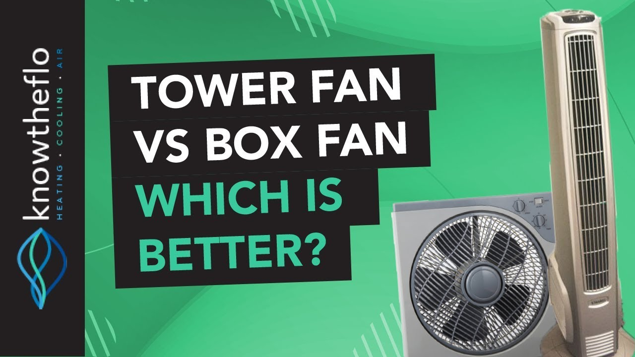 Tower Fan Vs Box Fan Pros Cons Which Is Better pertaining to proportions 1280 X 720