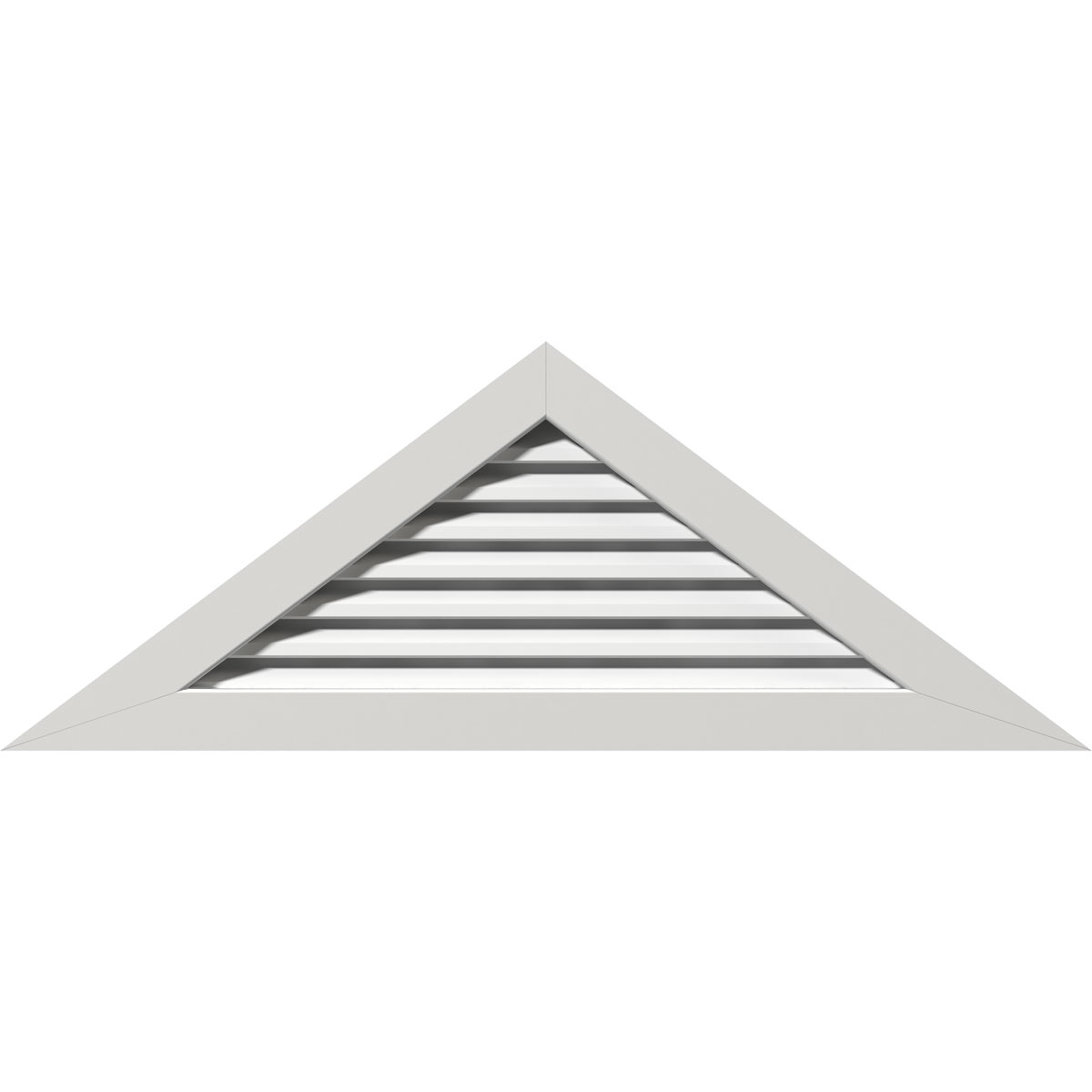 Triangle Pvc Gable Vent throughout proportions 1200 X 1200